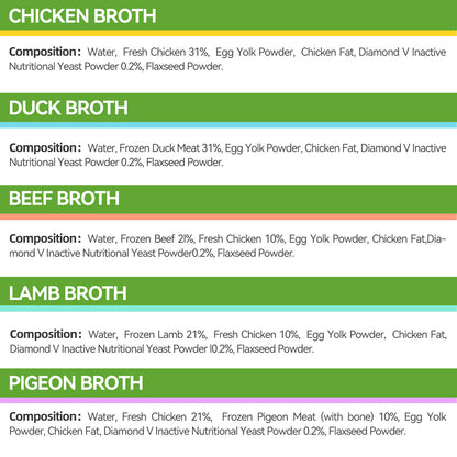 OPET Bistro Broth Cat Food Topper – Hydrating Soup