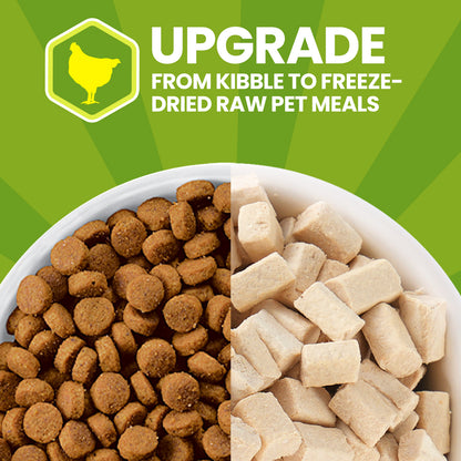 OPET Freeze-Dried Raw Cat Food – Chicken Recipe with Salmon Oil