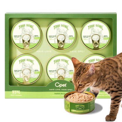 OPETットレシピ キャットフード ウェット ラビット なめらかパテ 肉類原料85％ 総合栄養食