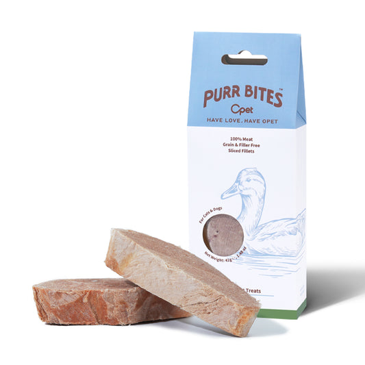 OPET Purr Bites Freeze Dried Cat Treats (Duck Breast Sliced, 42g)