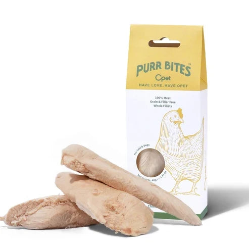 OPET パーバイツ フリーズドライ猫用おやつ 鶏むね肉そのままスライス 40g