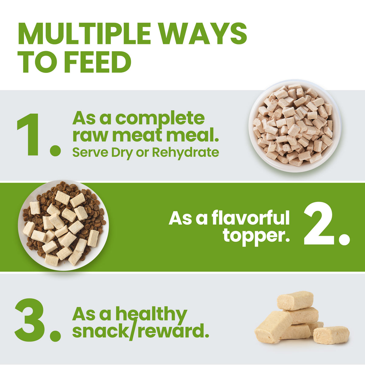 OPET Freeze-Dried Raw Cat Food – Rabbit Recipe with Salmon Oil