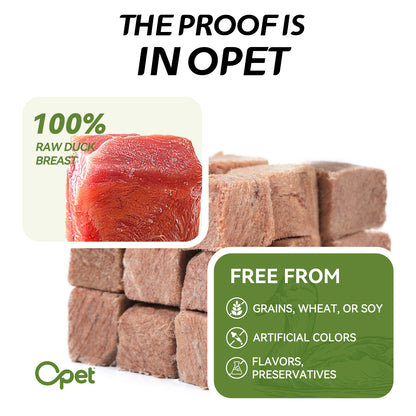 OPET Purr Bites Freeze Dried Cat Treats (Duck, 45g)