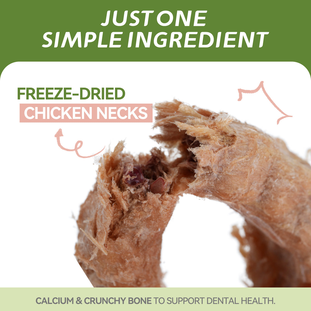 OPET Purr Bites Freeze Dried Cat Treats (Chicken Neck, 40g)