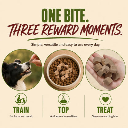 OPET Freeze Dried Beef Liver Treats for Dogs & Cats