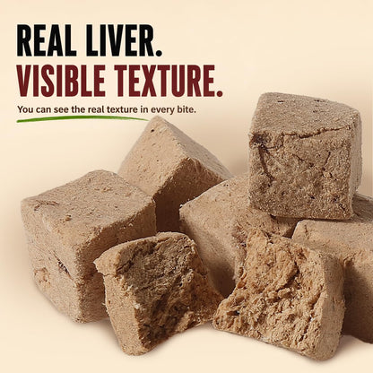 OPET Freeze Dried Beef Liver Treats for Dogs & Cats
