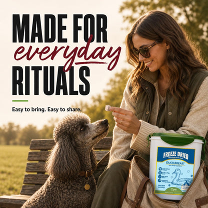 OPET Freeze Dried Duck Treats Treats for Dogs & Cats