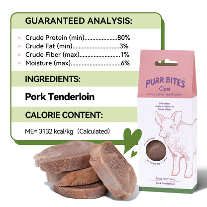 OPET Purr Bites Freeze Dried Cat Treats (Pork, 42 g)