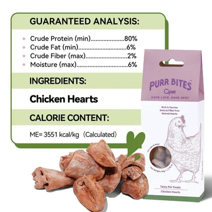 OPET パーバイツ フリーズドライ猫用おやつ 鶏ハツ