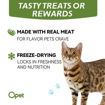 OPET パーバイツ フリーズドライ猫用おやつ 鴨むね肉 40g